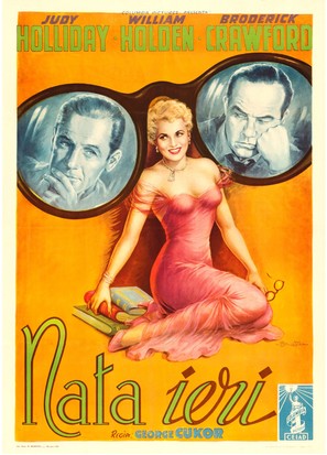 Born Yesterday - Italian Movie Poster (thumbnail)