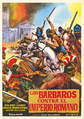 Rivolta dei barbari, La - Spanish Movie Poster (thumbnail)