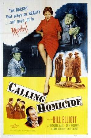 Calling Homicide - Movie Poster (thumbnail)