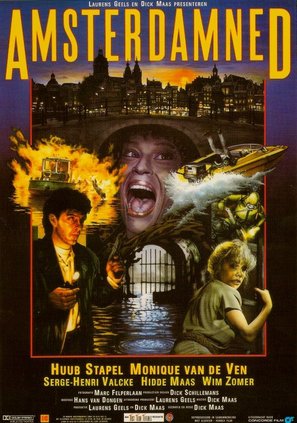 Amsterdamned (1988) Dutch movie poster
