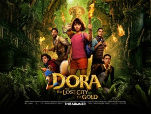 Dora and the Lost City of Gold - British Movie Poster (thumbnail)
