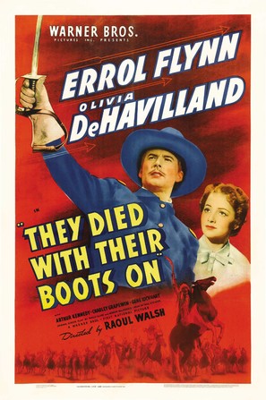 They Died with Their Boots On - Movie Poster (thumbnail)