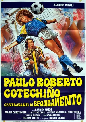 Paulo Roberto Cotechiño centravanti di sfondamento Poster