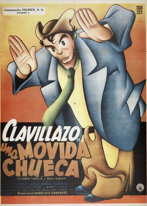 Una movida chueca - Mexican Movie Poster (thumbnail)