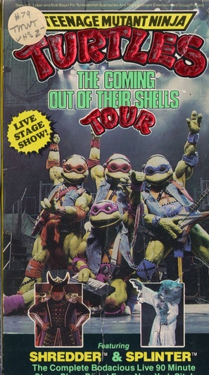 Teenage Mutant Ninja Turtles: Coming Out of Their Shells Tour - Movie Cover (thumbnail)