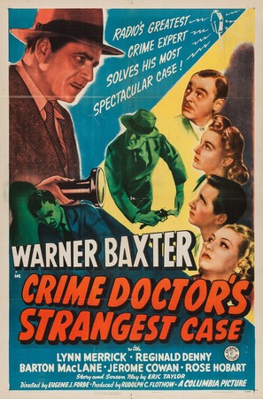 Crime Doctor&#039;s Strangest Case - Movie Poster (thumbnail)