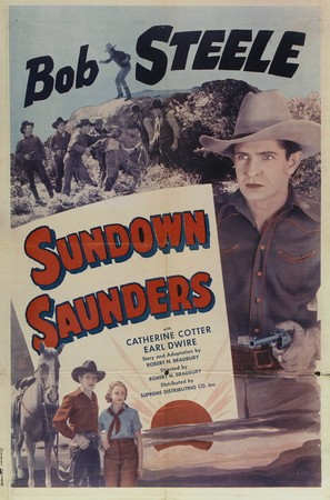 Sundown Saunders - Movie Poster (thumbnail)