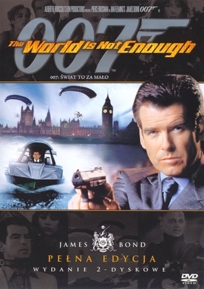 The World Is Not Enough - Polish DVD movie cover (thumbnail)