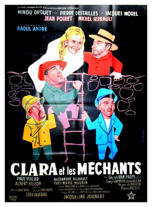 Clara et les m&eacute;chants - French Movie Poster (thumbnail)