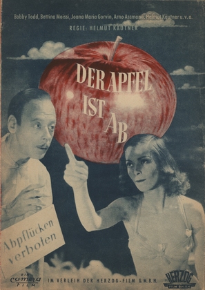 Der Apfel ist ab - German Movie Poster (thumbnail)