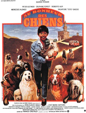 C&#039;era un castello con 40 cani - French Movie Poster (thumbnail)