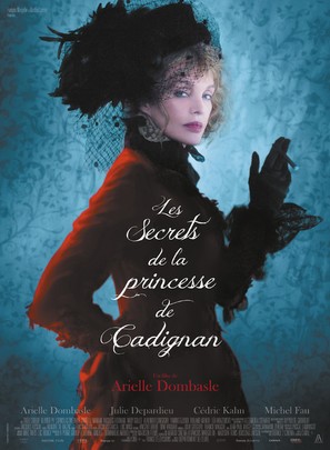 Les secrets de la princesse de Cadignan - French Movie Poster (thumbnail)