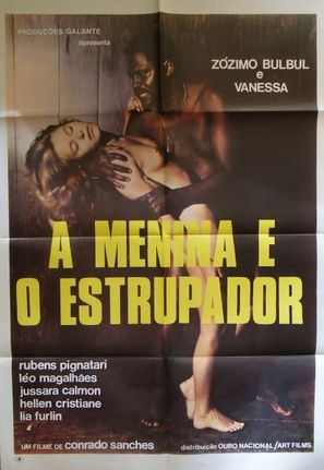 A Menina e o Estuprador - Brazilian Movie Poster (thumbnail)