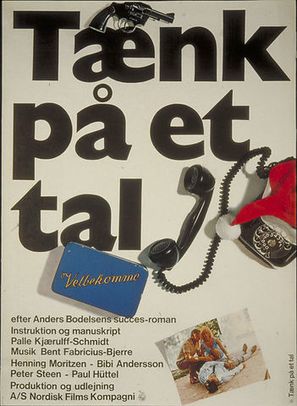 T&aelig;nk p&aring; et tal - Danish Movie Poster (thumbnail)