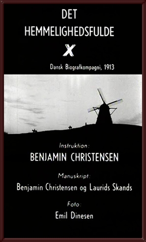 Det hemmelighedsfulde X - Danish Movie Poster (thumbnail)