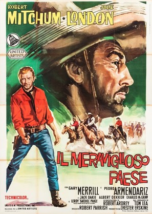 The Wonderful Country - Italian Movie Poster (thumbnail)