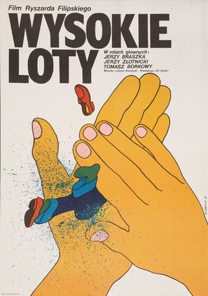 Wysokie loty - Polish Movie Poster (thumbnail)