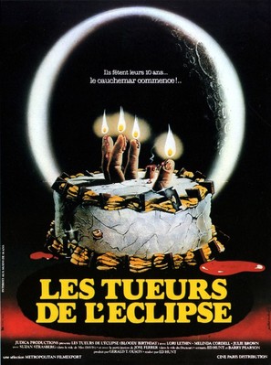 Bloody Birthday - French Movie Poster (thumbnail)