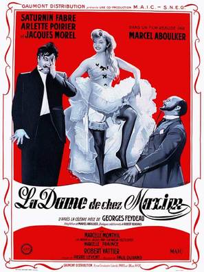 Dame de chez Maxim&#039;s, La - French Movie Poster (thumbnail)