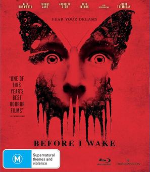 Before I Wake - Australian Blu-Ray movie cover (thumbnail)