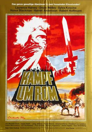 Kampf um Rom I - German Movie Poster (thumbnail)