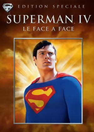 Superman IV: The Quest for Peace - French DVD movie cover (thumbnail)