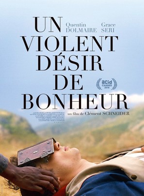 Un violent d&eacute;sir de bonheur - French Movie Poster (thumbnail)