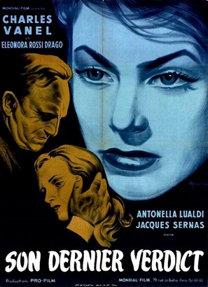 L&#039;ultima sentenza - French Movie Poster (thumbnail)