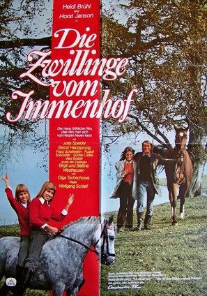 Die Zwillinge vom Immenhof - German Movie Poster (thumbnail)