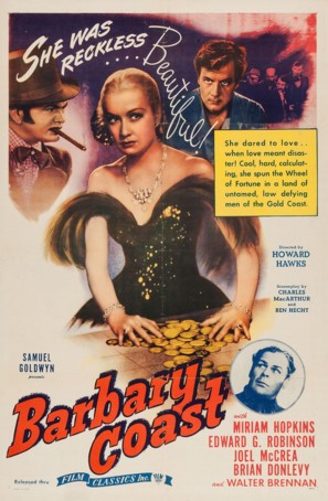 Barbary Coast - Re-release movie poster (thumbnail)
