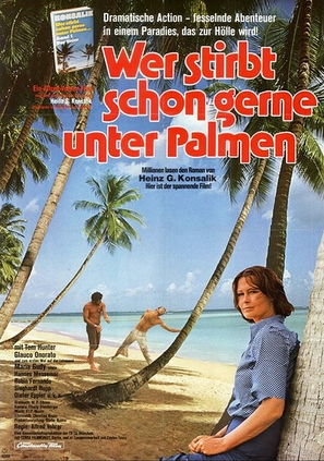 Wer stirbt schon gerne unter Palmen? - German Movie Poster (thumbnail)