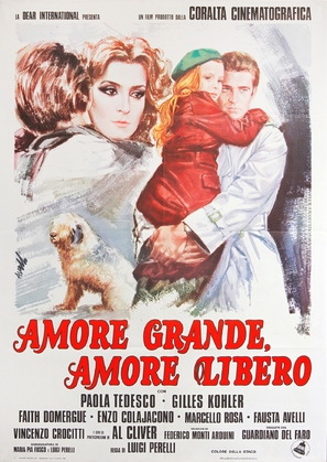 Amore grande, amore libero - Italian Movie Poster (thumbnail)