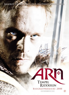 Arn - Tempelriddaren - Danish Movie Poster (thumbnail)