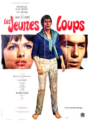 Les jeunes loups - French Movie Poster (thumbnail)
