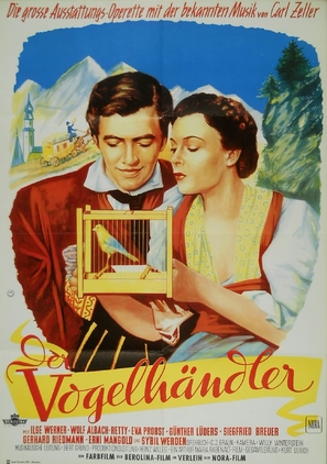 Der Vogelh&auml;ndler - German Movie Poster (thumbnail)