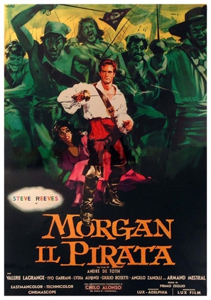 Morgan il pirata - Italian Movie Poster (thumbnail)