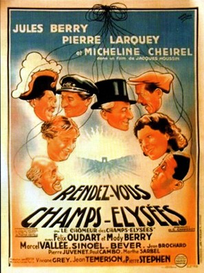 Rendez-vous Champs-Elys&eacute;es - French Movie Poster (thumbnail)