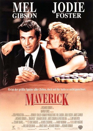Maverick - German Movie Poster (thumbnail)