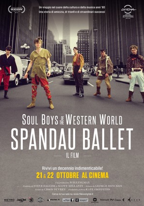 Soul Boys of the Western World - Italian Movie Poster (thumbnail)