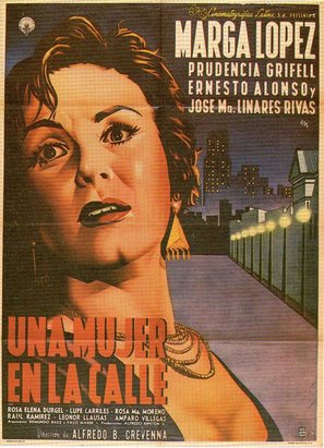 Una mujer en la calle - Mexican Movie Poster (thumbnail)