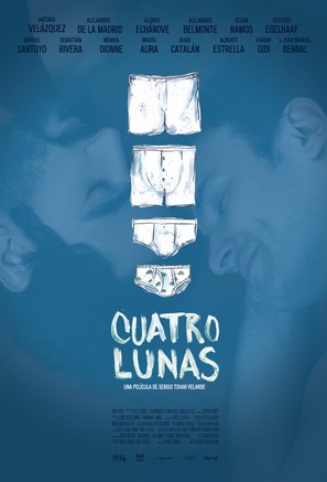 Cuatro lunas - Mexican Movie Poster (thumbnail)
