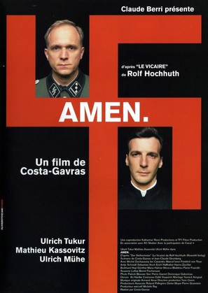 Amen. - French Movie Poster (thumbnail)