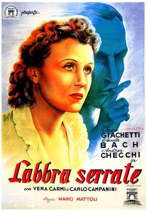 Labbra serrate - Italian Movie Poster (thumbnail)