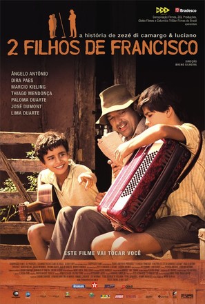 2 Filhos de Francisco - Brazilian Movie Poster (thumbnail)
