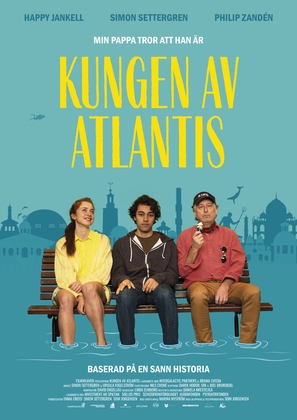 Kungen av Atlantis - Swedish Movie Poster (thumbnail)