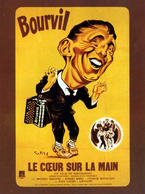 Le coeur sur la main - French Movie Poster (thumbnail)