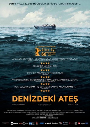 Fuocoammare - Turkish Movie Poster (thumbnail)