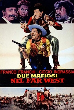 Due mafiosi nel Far West - Italian Movie Poster (thumbnail)