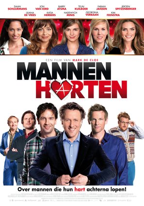 Mannenharten - Dutch Movie Poster (thumbnail)