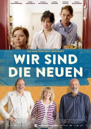 Wir sind die Neuen - German Movie Poster (thumbnail)
